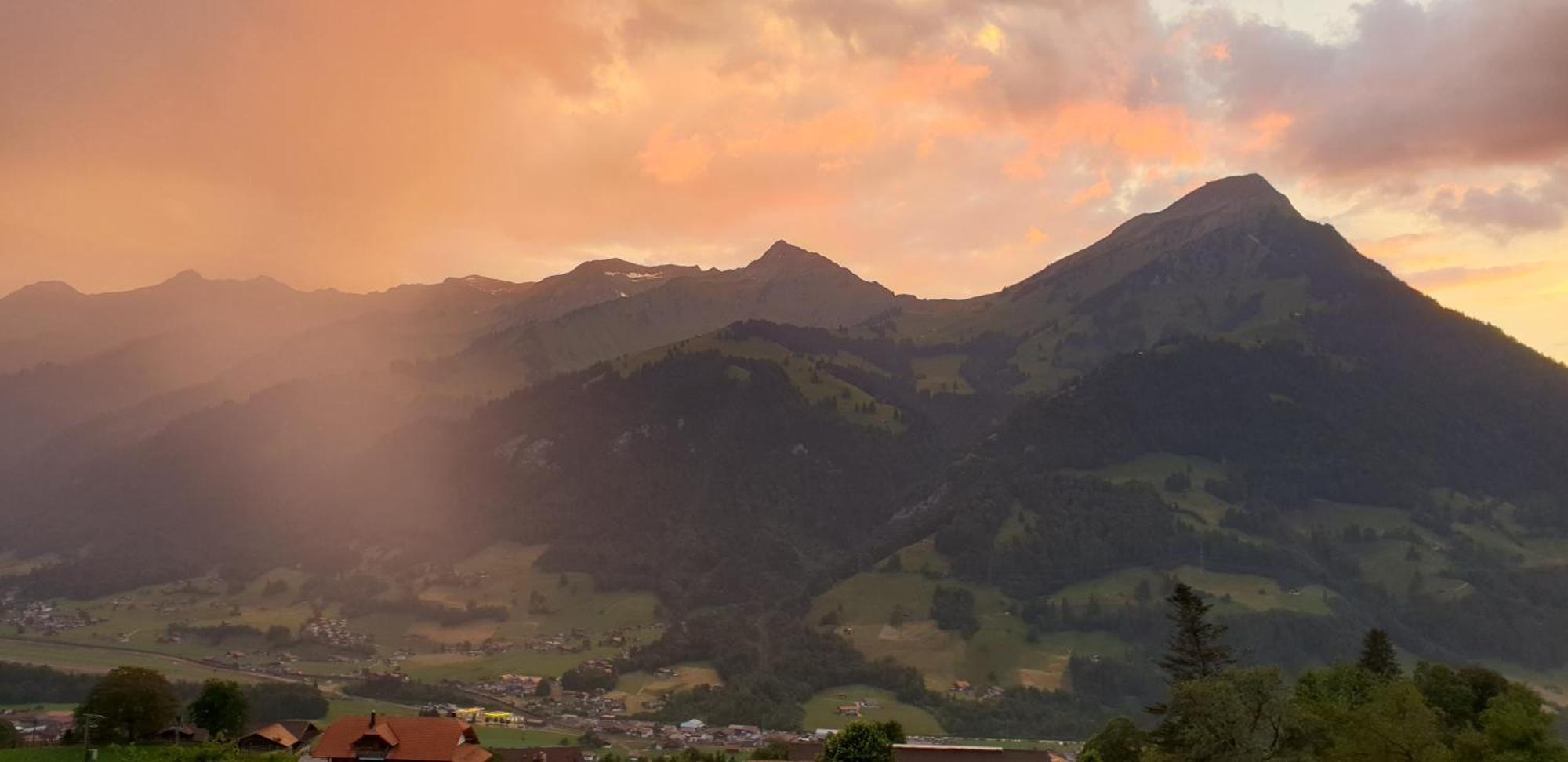 Gasthof Engelberg Scharnachtal Exteriér fotografie